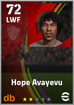 Hope Avayevu eFootball player card