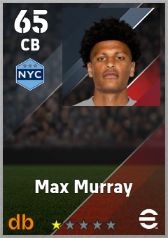 Max Murray — CB, OVR 65, MAX 65