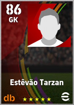 Estêvão Tarzan — GK, OVR 86, MAX 86