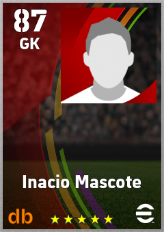 Inacio Mascote — GK, OVR 87, MAX 87