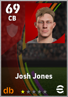 Josh Jones eFootball player card