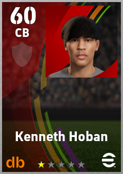 Kenneth Hoban eFootball player card