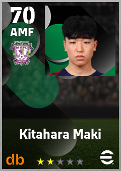Kitahara Maki — AMF, OVR 70, MAX 70