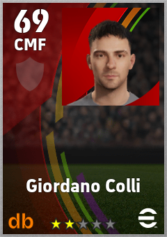 Giordano Colli eFootball player card