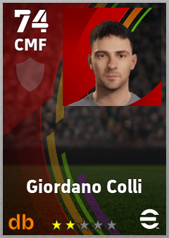 Giordano Colli eFootball player card