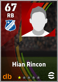 Hian Rincon eFootball player card