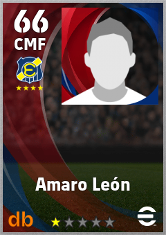 Amaro León — CMF, OVR 66, MAX 66