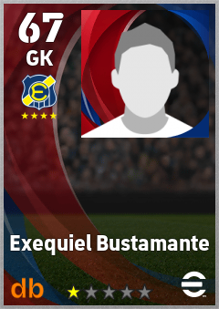 Exequiel Bustamante — GK, OVR 67, MAX 67