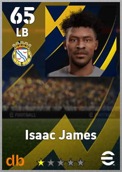 Isaac James — LB, OVR 65, MAX 65