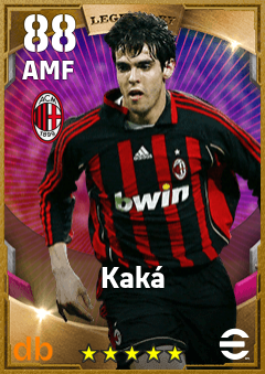 Kaká — AMF, OVR 88, MAX 88