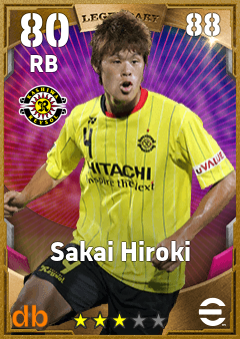 Sakai Hiroki eFootball player card