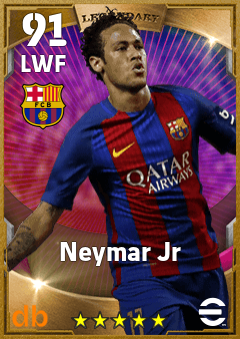 Neymar Jr eFootball player card