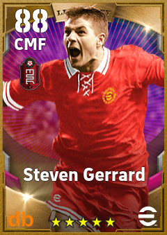 Steven Gerrard eFootball player card