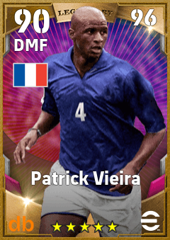 Patrick Vieira eFootball player card