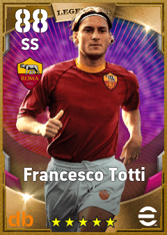 Francesco Totti eFootball player card