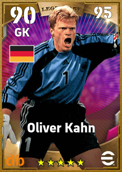 Oliver Kahn eFootball player card