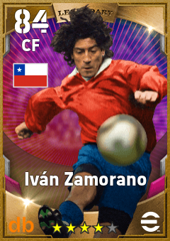 Iván Zamorano — CF, OVR 84, MAX 84