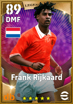 Frank Rijkaard — DMF, OVR 89, MAX 89