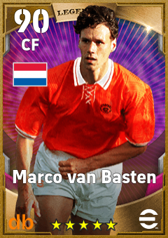 Marco van Basten eFootball player card