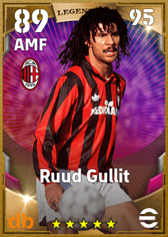 Ruud Gullit eFootball player card