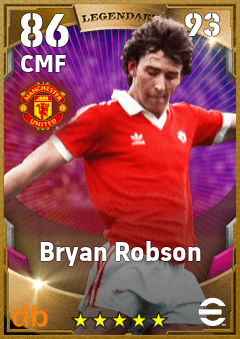 Bryan Robson eFootball player card