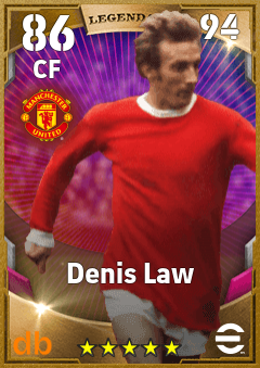 Denis Law eFootball player card
