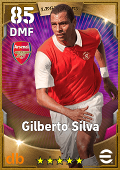 Gilberto Silva — DMF, OVR 85, MAX 85