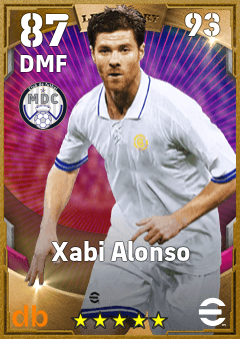 Xabi Alonso eFootball player card