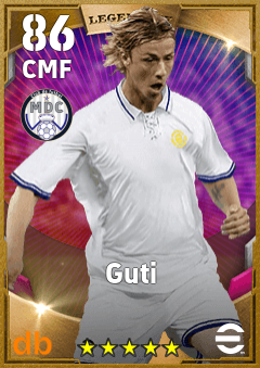 Guti eFootball player card
