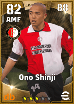 Ono Shinji eFootball player card