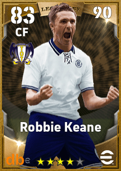 Robbie Keane eFootball player card