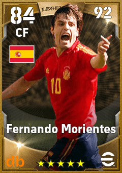 Fernando Morientes eFootball player card
