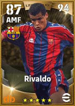 Rivaldo eFootball player card