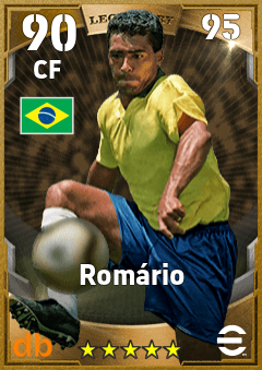 Romário eFootball player card