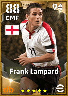 Frank Lampard eFootball player card