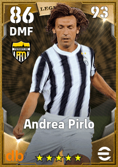 Andrea Pirlo eFootball player card