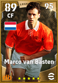 Marco van Basten eFootball player card
