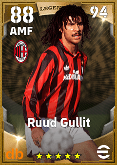 Ruud Gullit eFootball player card