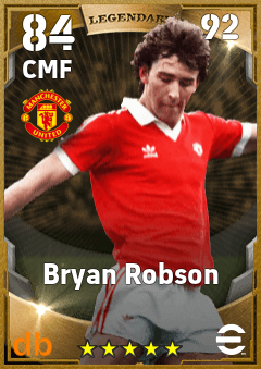 Bryan Robson eFootball player card