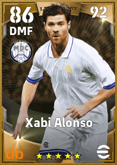 Xabi Alonso eFootball player card