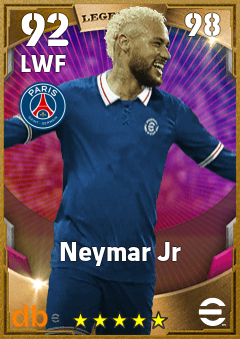 Neymar Jr eFootball player card