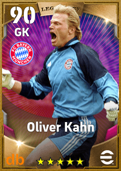 Oliver Kahn eFootball player card