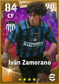 Iván Zamorano eFootball player card