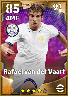 Rafael van der Vaart — AMF, OVR 85, MAX 91