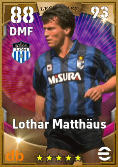 Lothar Matthäus eFootball player card