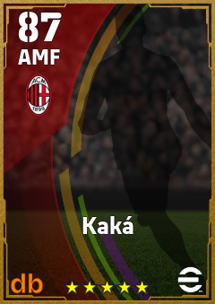 Kaká — AMF, OVR 87, MAX 87
