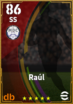 Raúl — SS, OVR 86, MAX 86