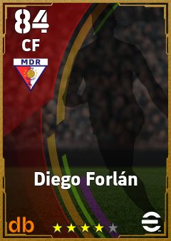 Diego Forlán eFootball player card