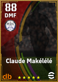 Claude Makélélé — DMF, OVR 88, MAX 88