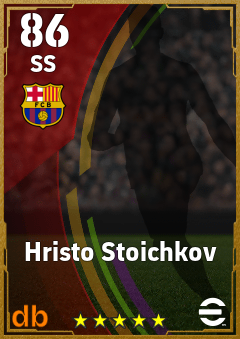 Hristo Stoichkov — SS, OVR 86, MAX 86